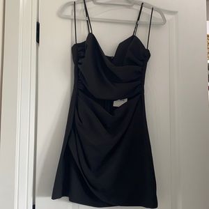 New Zara black mini dress